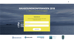 Desktop Screenshot of haugesundkonferansen.no